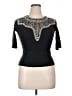 Assorted Brands Black 3/4 Sleeve Top Size XL - photo 1