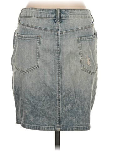 Venus Denim Skirt (view 2)