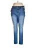 a.n.a. A New Approach Solid Blue Jeans Size 16 - photo 1