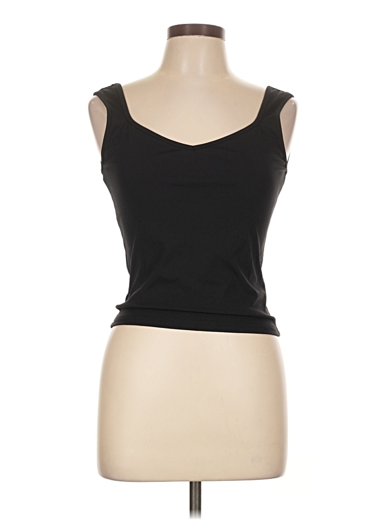 Pre-owned Assorted Brands Tank Top Black Strapless Neckline Tops