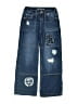 Limited Too Graphic Blue Jeans Size 10 - photo 1