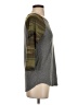 Alternative Earth Gray 3/4 Sleeve Top Size S - photo 4