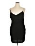 iris Solid Black Cocktail Dress Size XL - photo 1