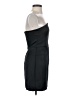 H&M Solid Black Cocktail Dress Size XS - photo 4