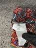 Unbranded 100% Polyester Paisley Black Sleeveless Blouse Size XL - photo 7