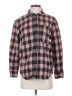 Rails 100% Cotton Checkered-gingham Pink Fleece Size XS - photo 1