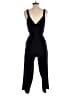 Little Moon Solid Black Jumpsuit Size 4 - photo 2