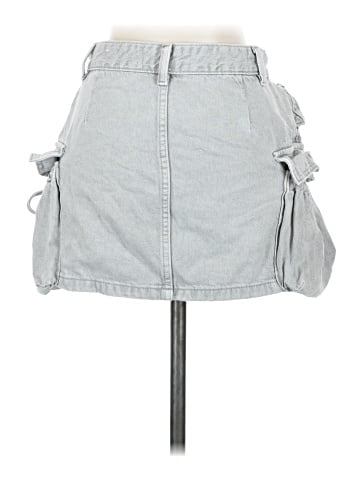 Pull&Bear Denim Skirt (view 2)