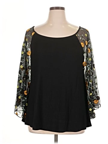 Cha Cha Vente 3/4 Sleeve Blouse (view 1)