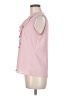 Nine West 100% Polyester Pink Sleeveless Blouse Size M - photo 5
