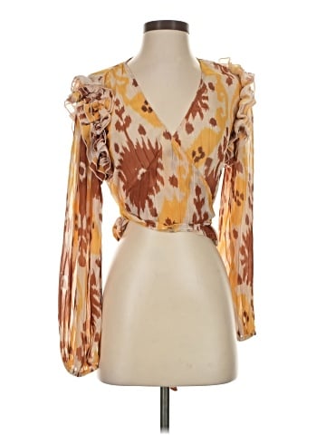 Let Me Be 3/4 Sleeve Blouse (view 1)