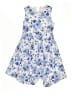 Tahari Print Blue Dress Size 8 - photo 1