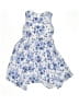 Tahari Print Blue Dress Size 8 - photo 2