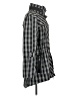 Unbranded 100% Nylon Checkered-gingham Gray Coat Size S - photo 4