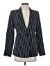 DKNY Stripes Blue Blazer Size 2 - photo 1