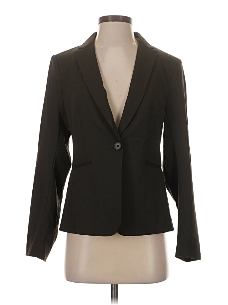 Pre-owned H&m Blazer Jacket In Brown