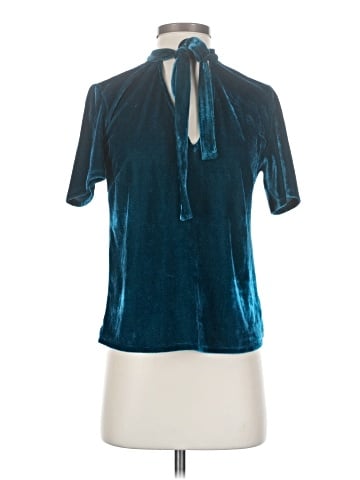 Sunday in Brooklyn Short Sleeve Blouse (view 1)