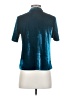Sunday in Brooklyn Teal Short Sleeve Blouse Size XS - photo 2