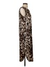 Lilypad Animal Print Brown Cocktail Dress Size S - photo 4