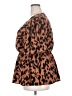 Shein Brown Short Sleeve Blouse Size 4X - photo 5