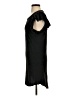 Chaser Solid Black Casual Dress Size S - photo 5