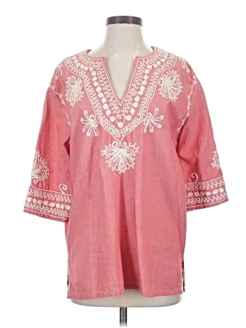 Calypso St. Barth 3/4 Sleeve Blouse (view 1)
