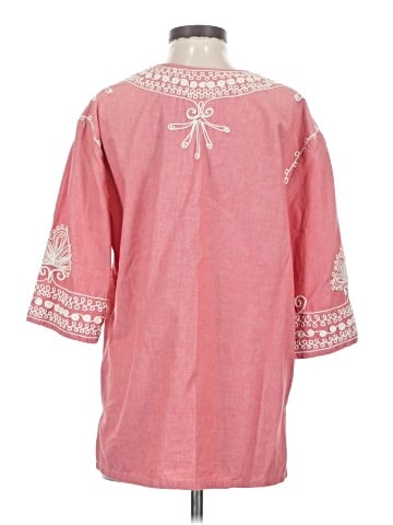 Calypso St. Barth 3/4 Sleeve Blouse (view 2)