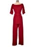 Boohoo Solid Red Jumpsuit Size 12 - photo 2