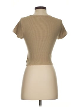 Madewell Waffle Knit Crewneck Short-Sleeve Crop Tee (view 2)