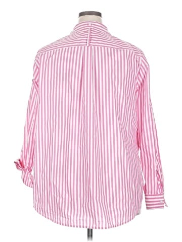 On 34th 3/4 Sleeve Button-Down Shirt (view 2)