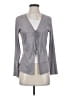 Max Studio 100% Polyester Gray Long Sleeve Blouse Size S - photo 1