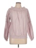 Max Studio 100% Cotton Pink Long Sleeve Blouse Size L - photo 1