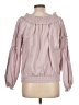 Max Studio 100% Cotton Pink Long Sleeve Blouse Size L - photo 2