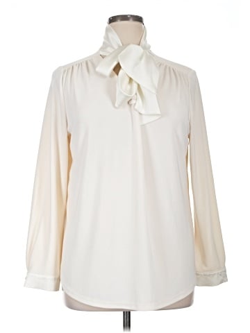 Anne Klein Long Sleeve Blouse (view 1)