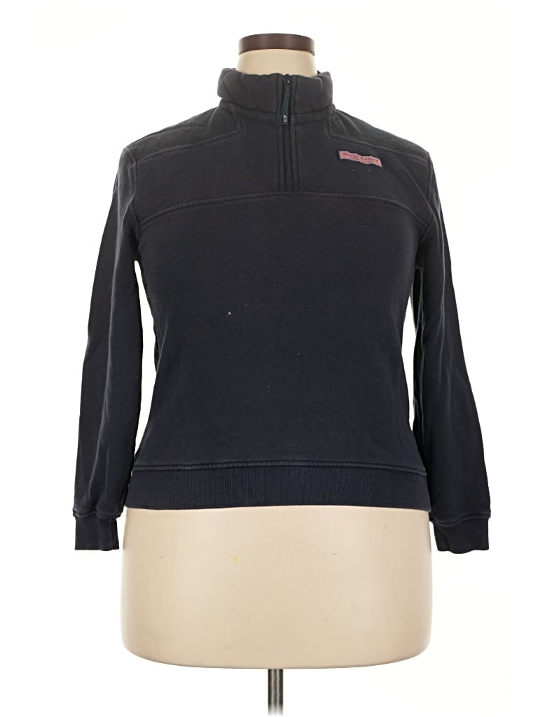 Pre-owned Vineyard Vines Sweatshirt In Black