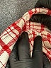 Unbranded Plaid Red Long Sleeve Blouse One size - photo 7