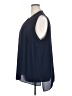 Alyx 100% Polyester Blue Sleeveless Blouse Size 3X - photo 5