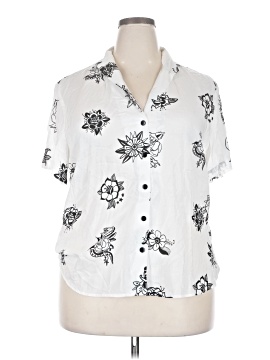 Straight To Hell Short Sleeve Blouse