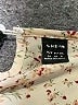 Shein 100% Polyester Ivory Short Sleeve Blouse Size M - photo 7