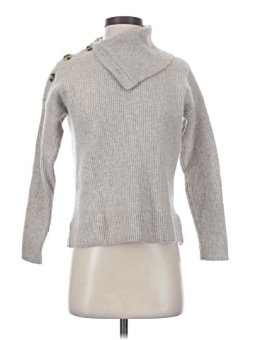 Madewell Button-Shoulder Turtleneck Sweater (view 1)