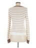 Banana Republic 100% Cotton Stripes Ivory Pullover Sweater Size M - photo 2