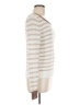 Banana Republic 100% Cotton Stripes Ivory Pullover Sweater Size M - photo 4