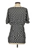 Halo Black Short Sleeve Blouse Size S - photo 2