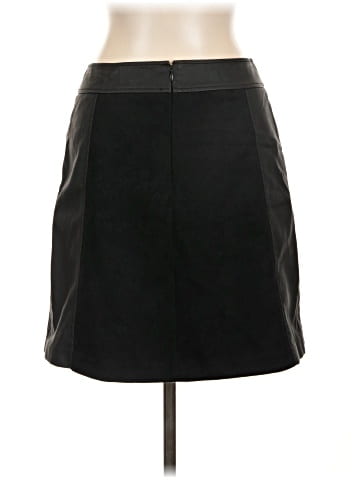 Ann Taylor LOFT Faux Leather Skirt (view 2)