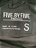 FIVE.BY.FIVE 100% Polyester Black Windbreaker Size S - photo 6