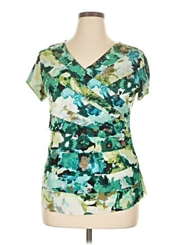 DressBarn Short Sleeve Blouse (view 1)
