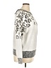 Unbranded Animal Print Silver Pullover Sweater Size XL - photo 4