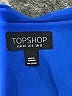 Topshop 100% Polyester Blue Sleeveless Blouse Size 8 - photo 7