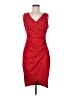 iHot Solid Red Cocktail Dress Size M - photo 1