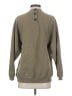 Madewell Green Button-Back Mockneck Top Size S - photo 2
